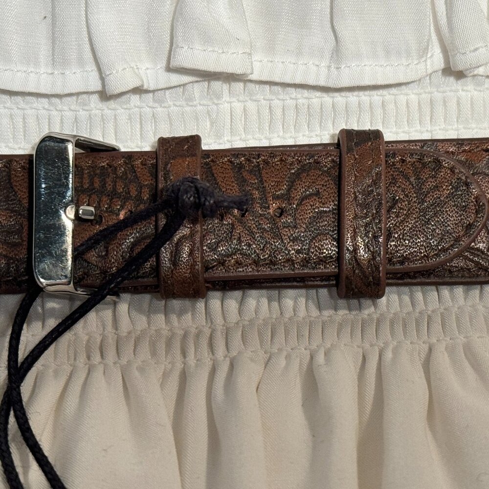 NWT Embossed Leather Watch Band by Myra Bag